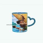 لیوان دسته قلب آبی - Image 4