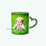 لیوان دسته قلب سبز - Image 4