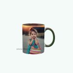 لیوان دسته و داخل زرشکی - Image 4