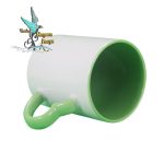 لیوان دسته قلب سبز - Image 2