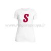 تیشرت سفید زنانه S