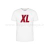 تیشرت سفید آستین کوتاه XL