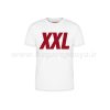 تیشرت سفید آستین کوتاه XXL