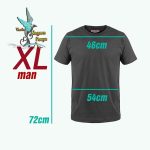 تیشرت مشکی پنبه XL - Image 5