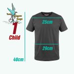 تیشرت مشکی پنبه بچگانه 1 - Image 5