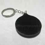 جاکلیدی چوبی پشت مخمل